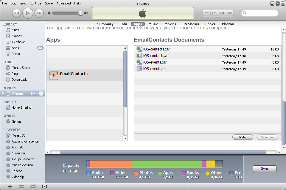 iPhone Screenshot 1